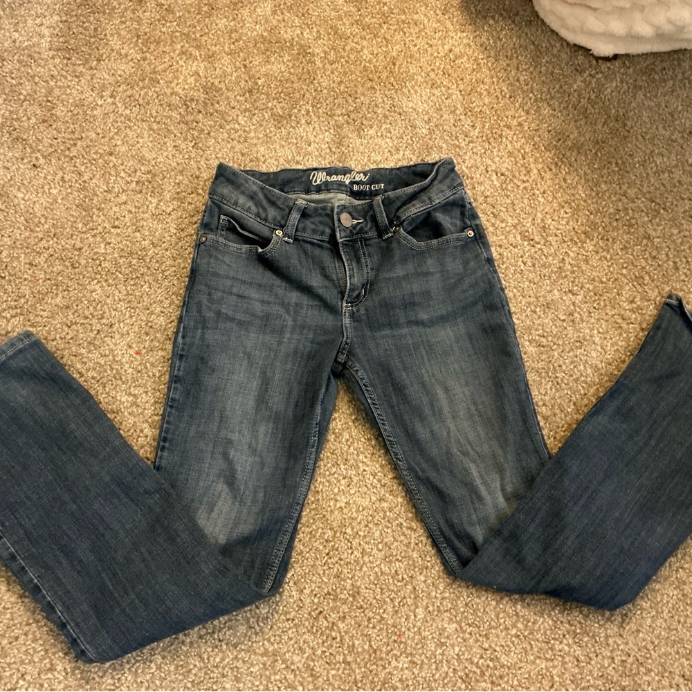 Wrangler Women's Medium Blue Boot Cut Jeans